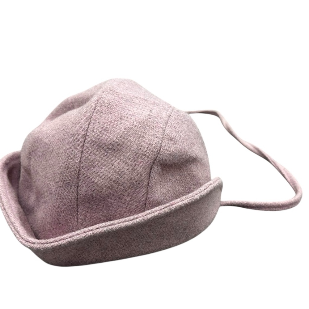 Rothschild Vintage Girls Pink Wool Blend Hat Size 5โ